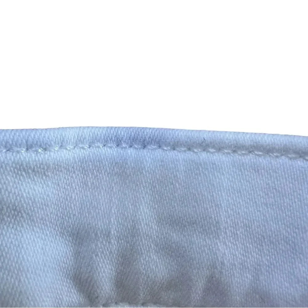 J Crew White Jeans 9” High-rise Toothpick Skinny Denim Pants - Picture 15 of 15